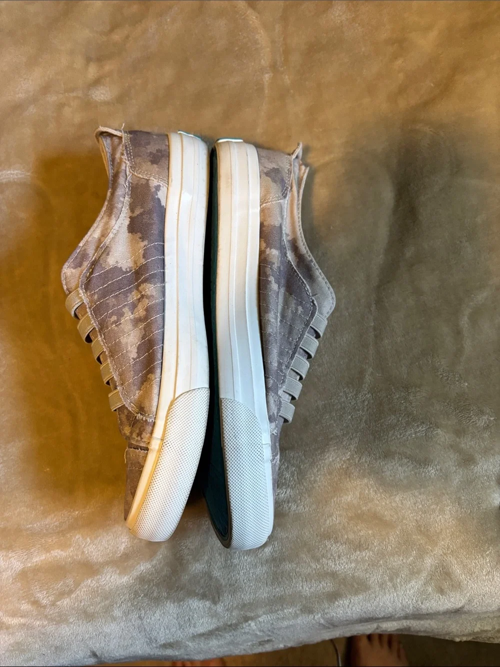 Blowfish Women's Slip-On Sneakers in Taupe